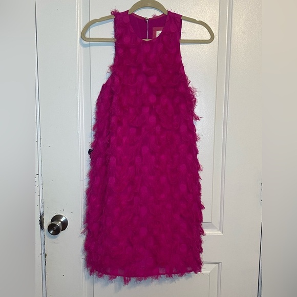 Anthropologie Pink Sheath Dress for Cocktail Nights - Picture 2 of 11
